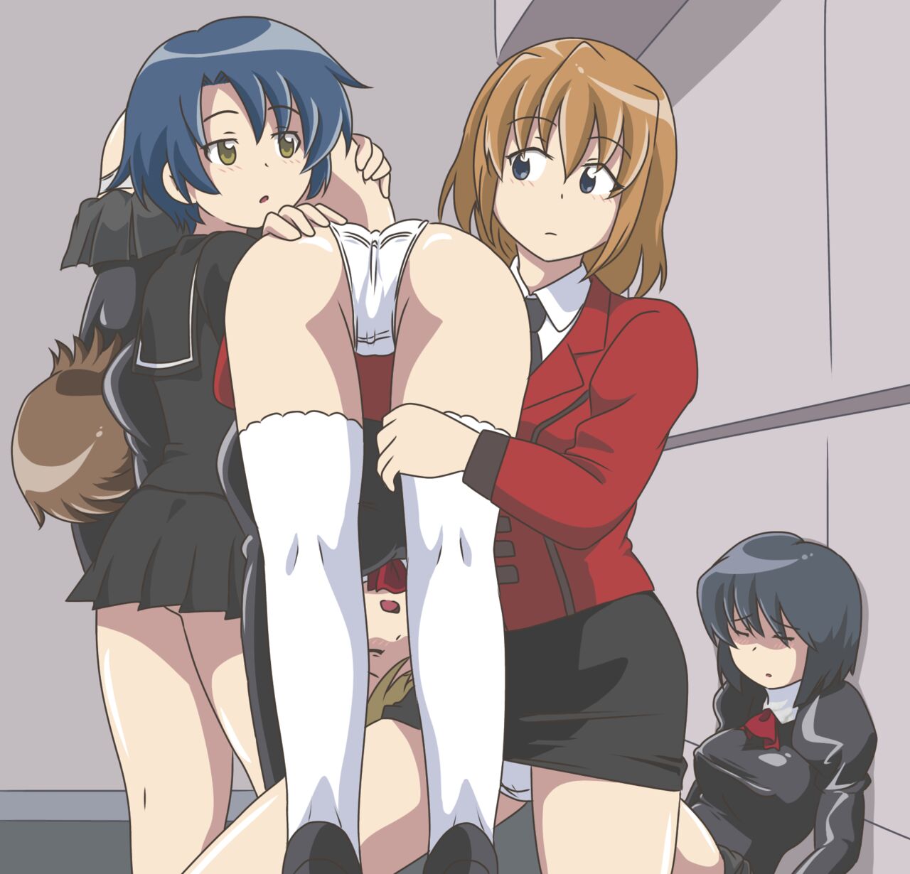 Carrying Ass Over Shoulder Yuri page 6 full