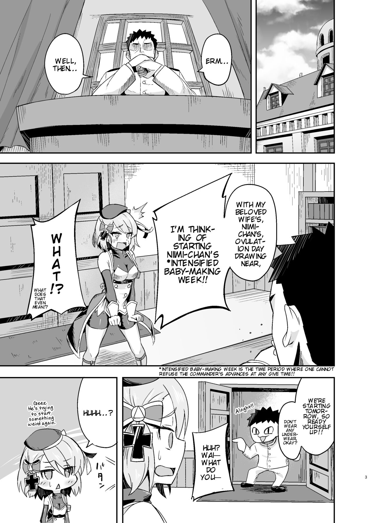 Niimi-chan Kozukuri Kyouka Shuukan!! | Niimi-chan's Intensified Baby-making Week!! page 3 full