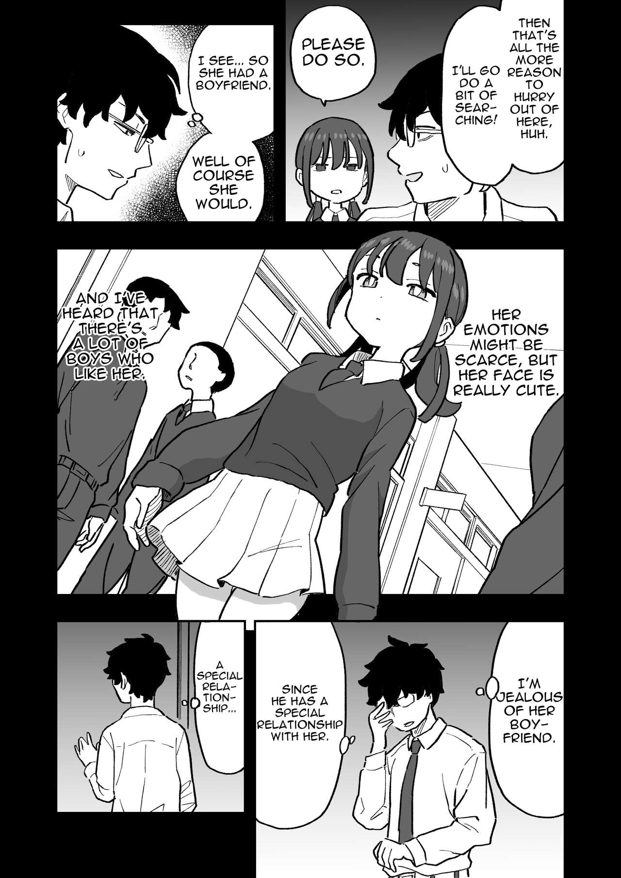 A Story About Being Locked In a Room Where You Can't Leave Unless I Do Perverted Stuff With My Apathetic, Boyfriend-Having Student page 5 full