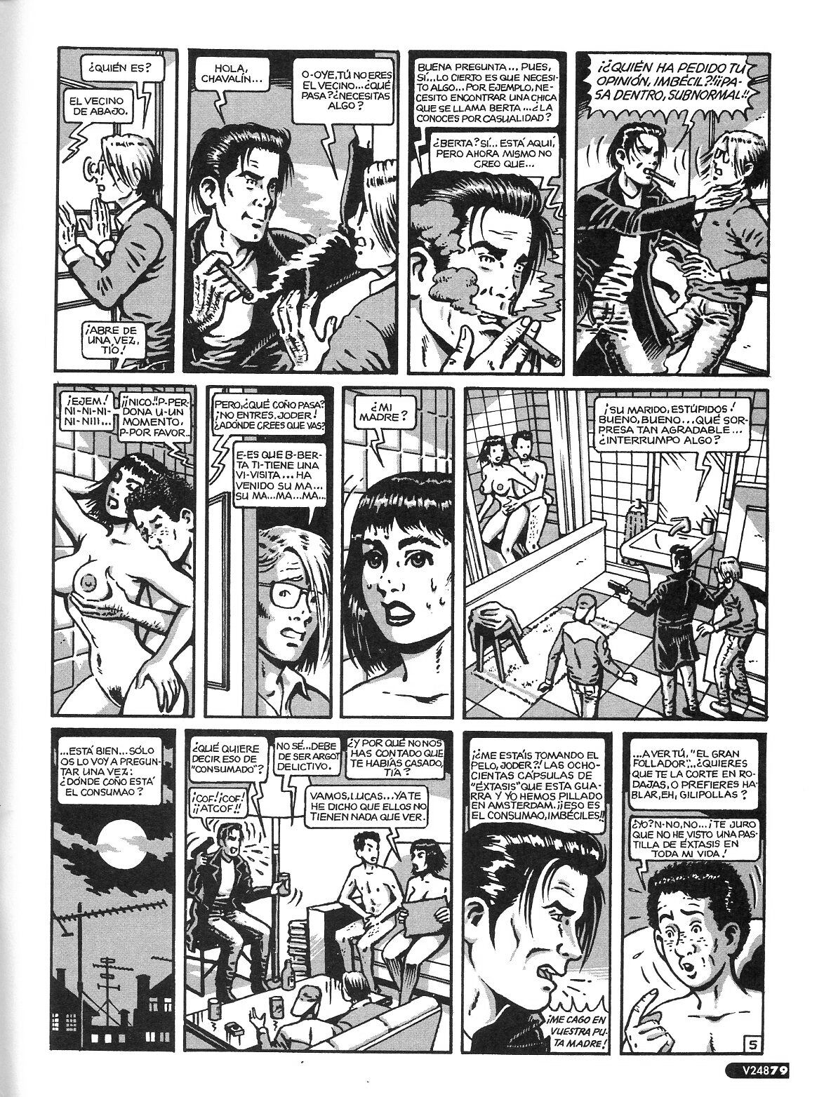 Tebeos de los Simpsons: Unos Simpsons de Alfredo Pons page 4 full