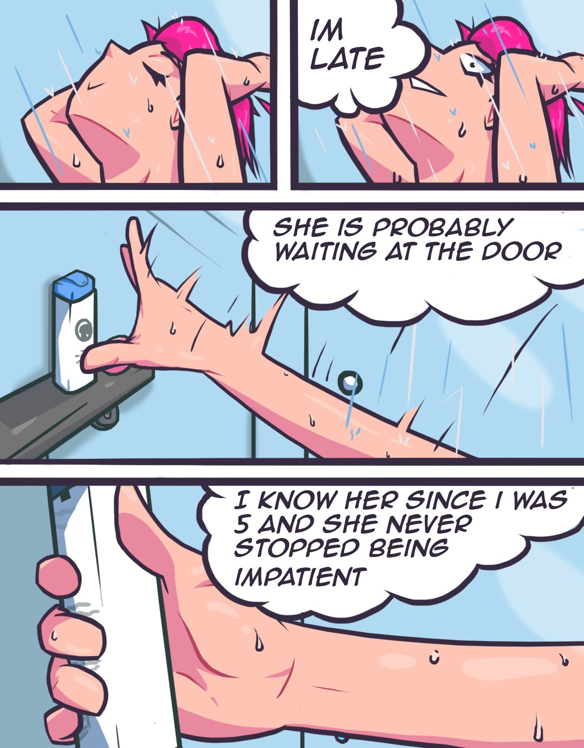 We are gonna be late ! page 8 full