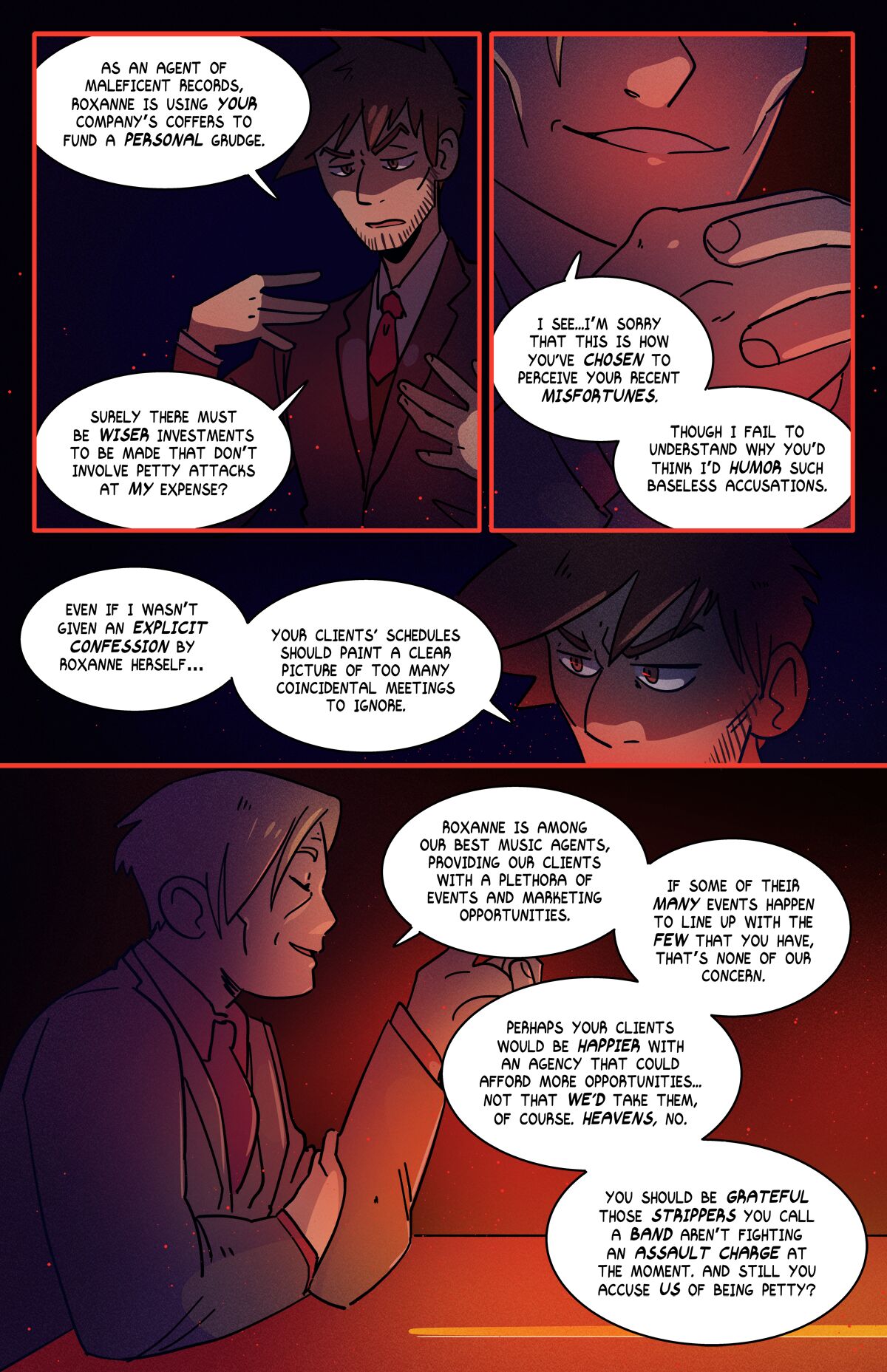 The Rock Cocks - Track 15: Bonfire Fantasy page 3 full