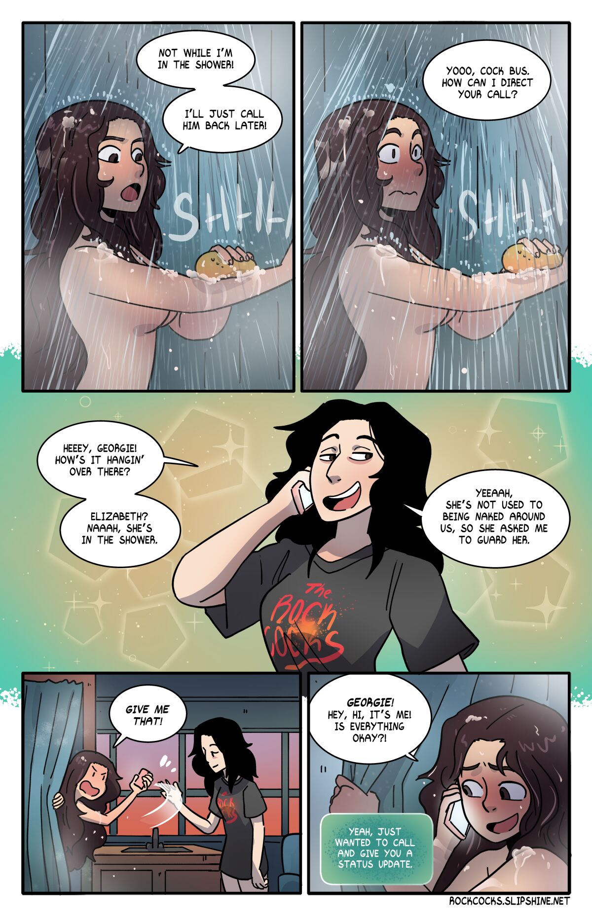 The Rock Cocks - Track 15: Bonfire Fantasy page 8 full