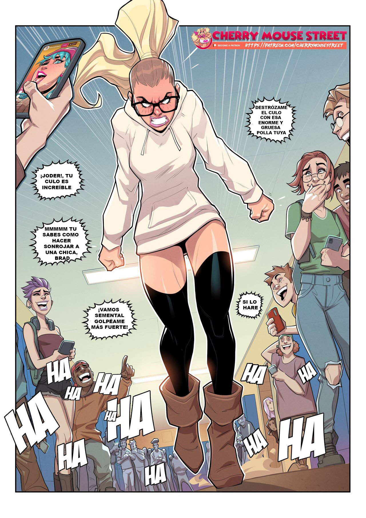 Fanny Bad Cheerleader page 10 full