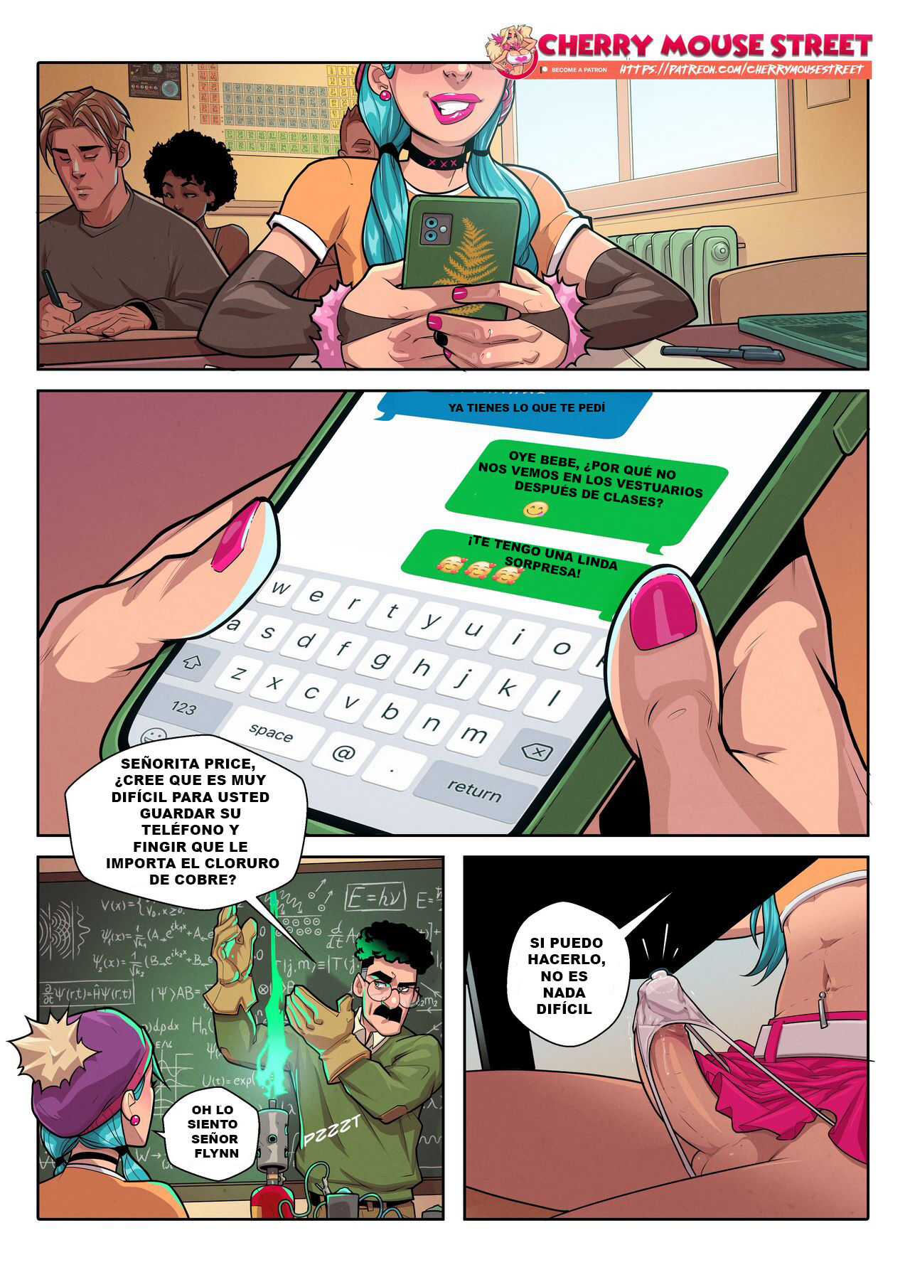 Fanny Bad Cheerleader page 6 full