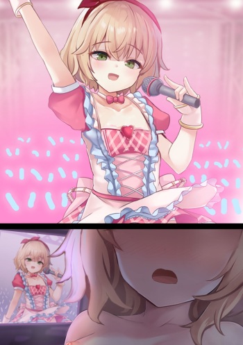 Idol Momoka-chan no Ura Seikatsu cover