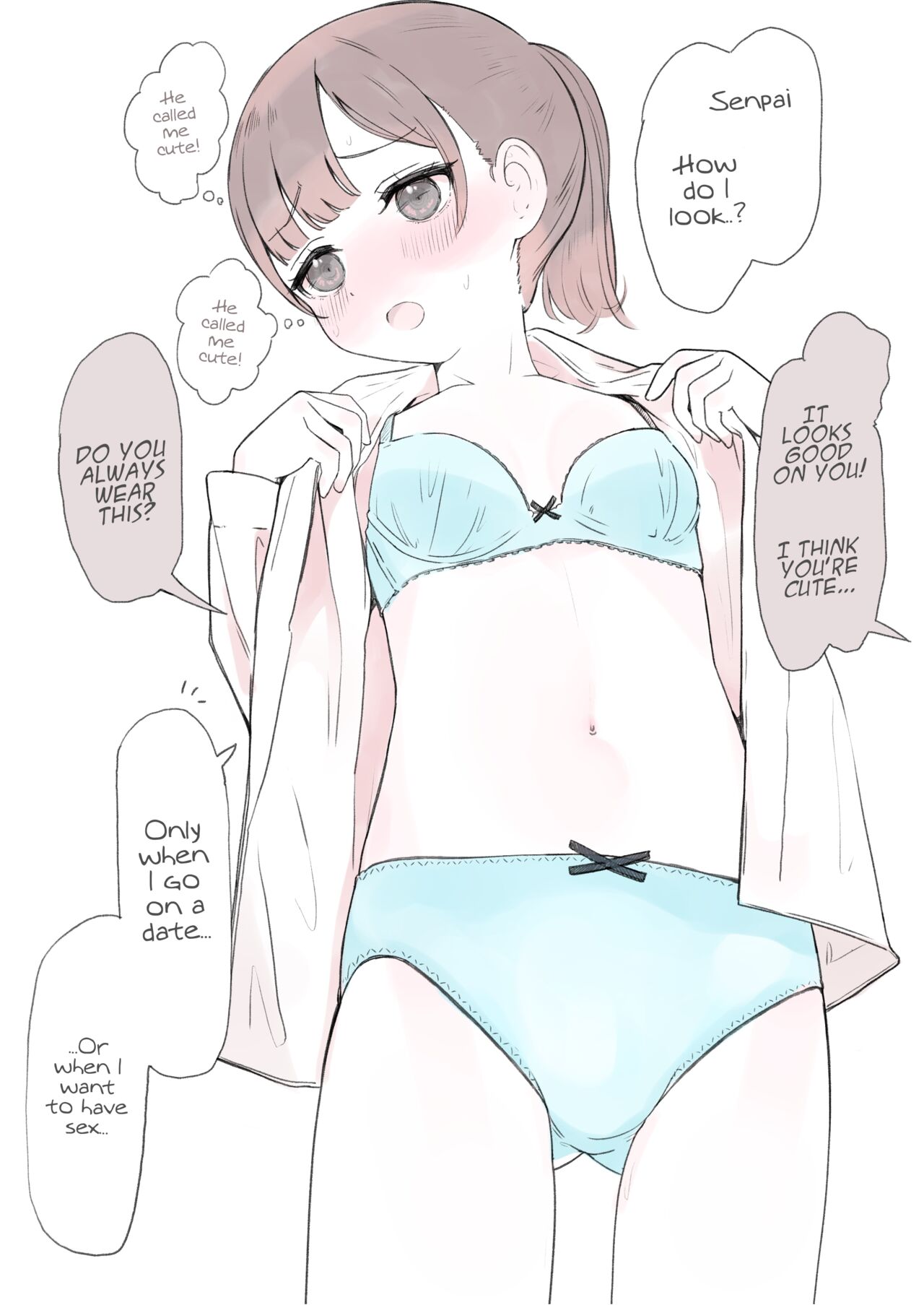 Sasou no nigatena ko Girl who is not good at seducing page 5 full