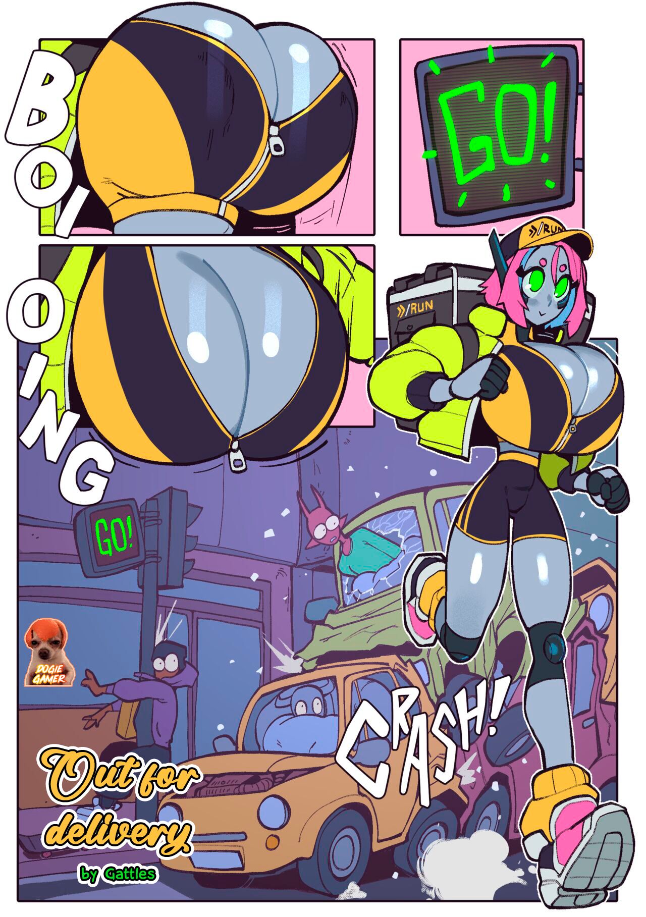 Out for delivery page 1 full