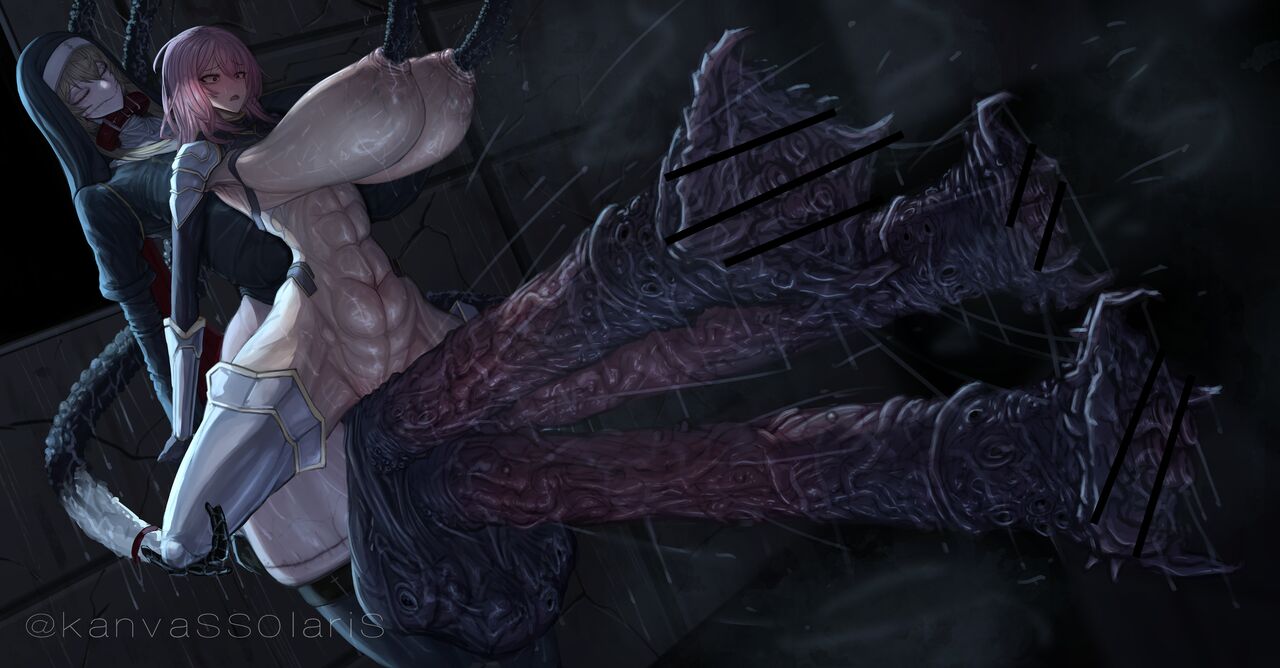 "Monster・Multiple penis・Stomach bulge・Navel birth" page 10 full