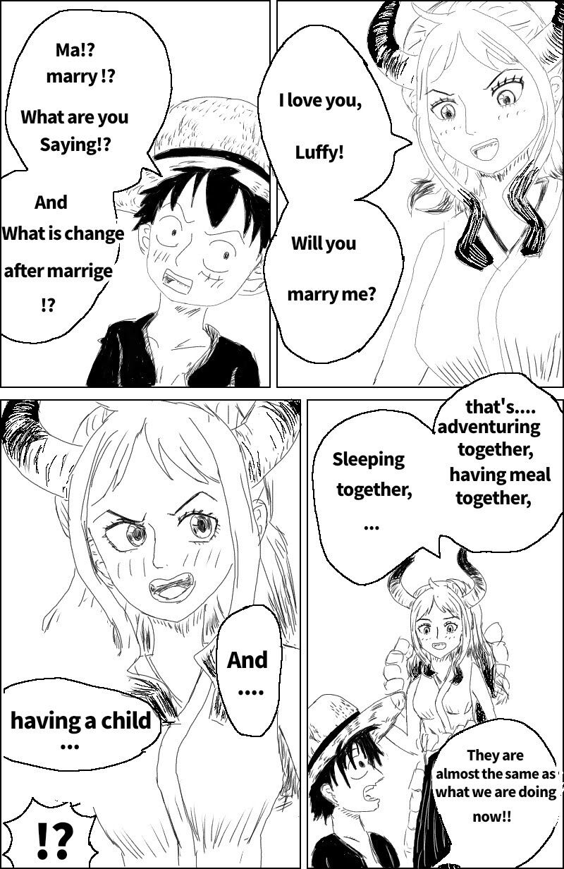 Luffy×Yamato page 1 full