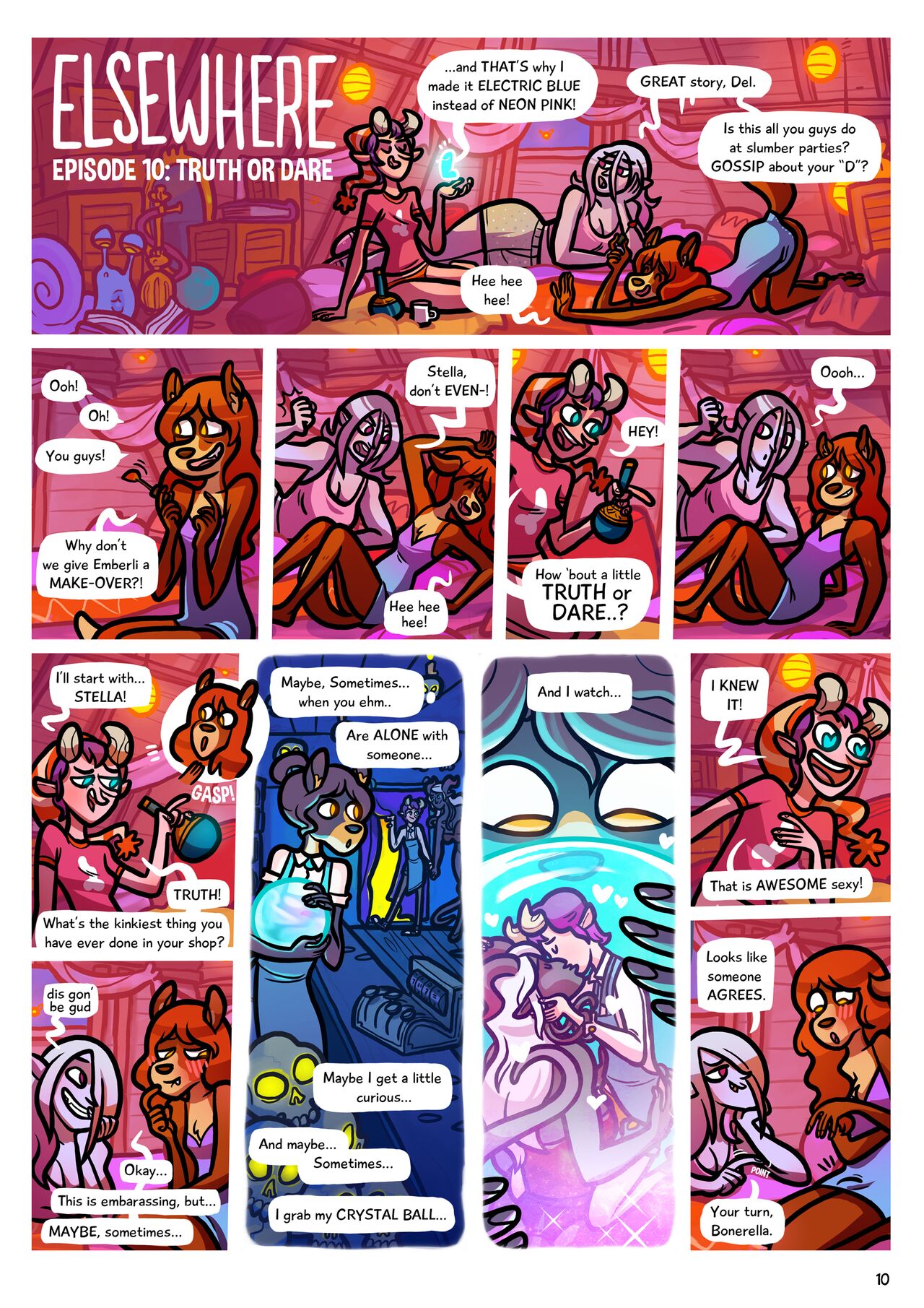 Elsewhere: Love⭑Sex⭑Magic page 10 full