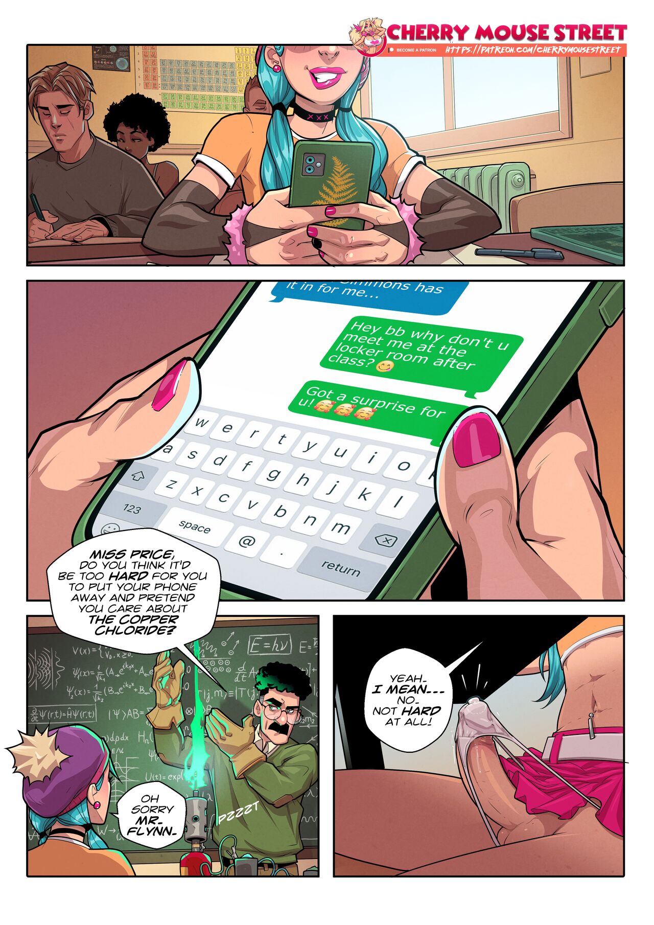 Fanny #01: Bad Cheerleader page 6 full