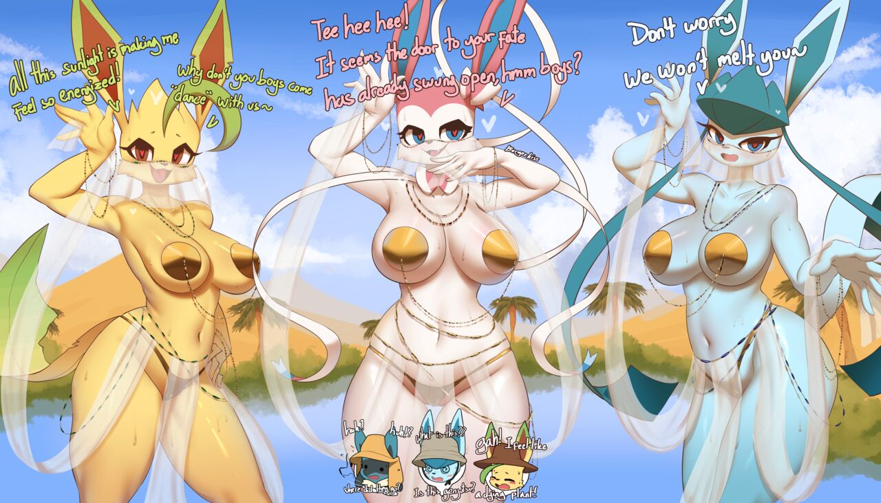 Eeveelution dancers part 2 page 1 full