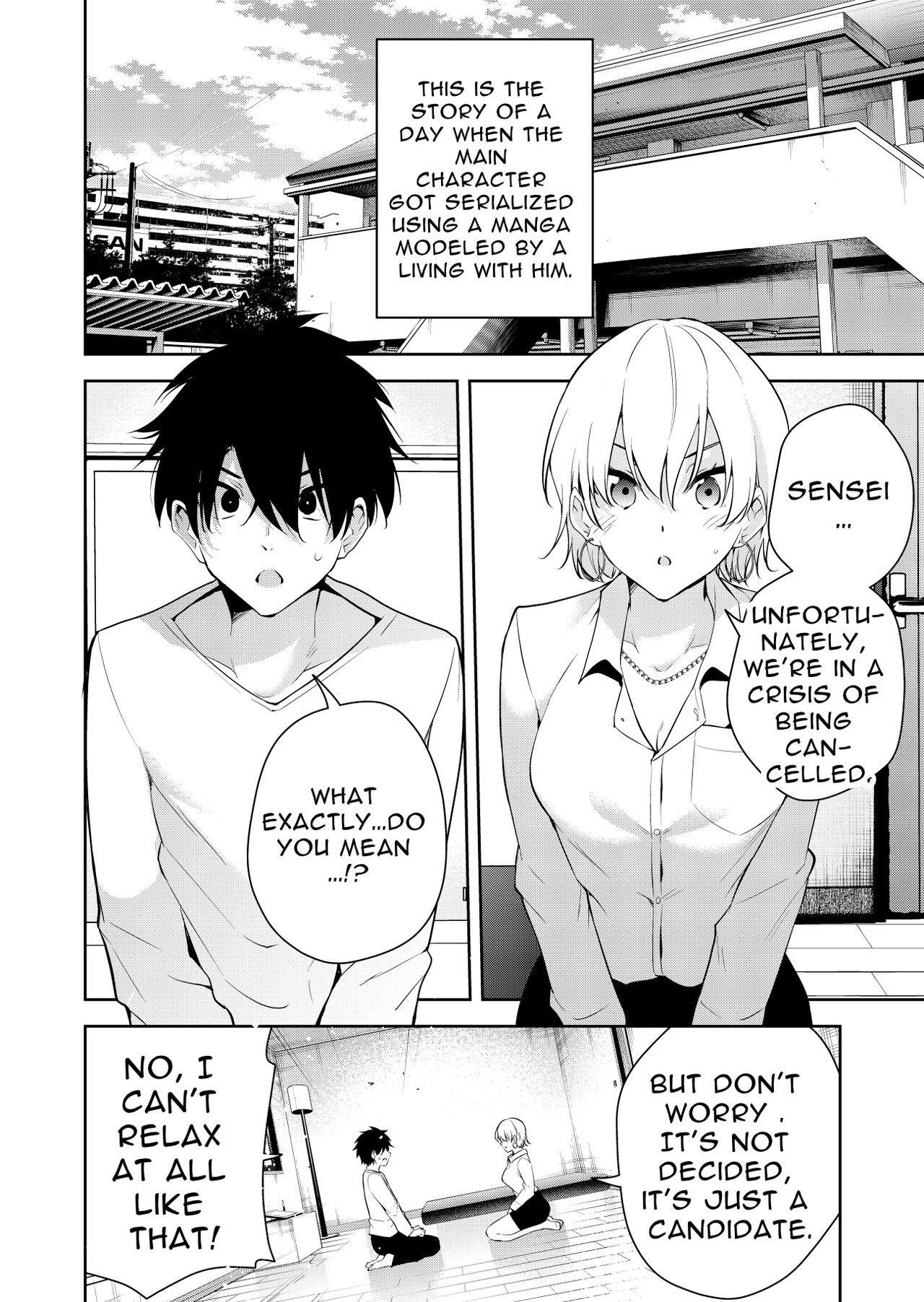 Mishiranu Joshikousei ni Kankin sareta Toki no hanashi ~Rafu Dessin Route Hen~ | The story of a manga artist who was taken in by a strange high school girl  ～Nude Drawing Route Edition page 3 full