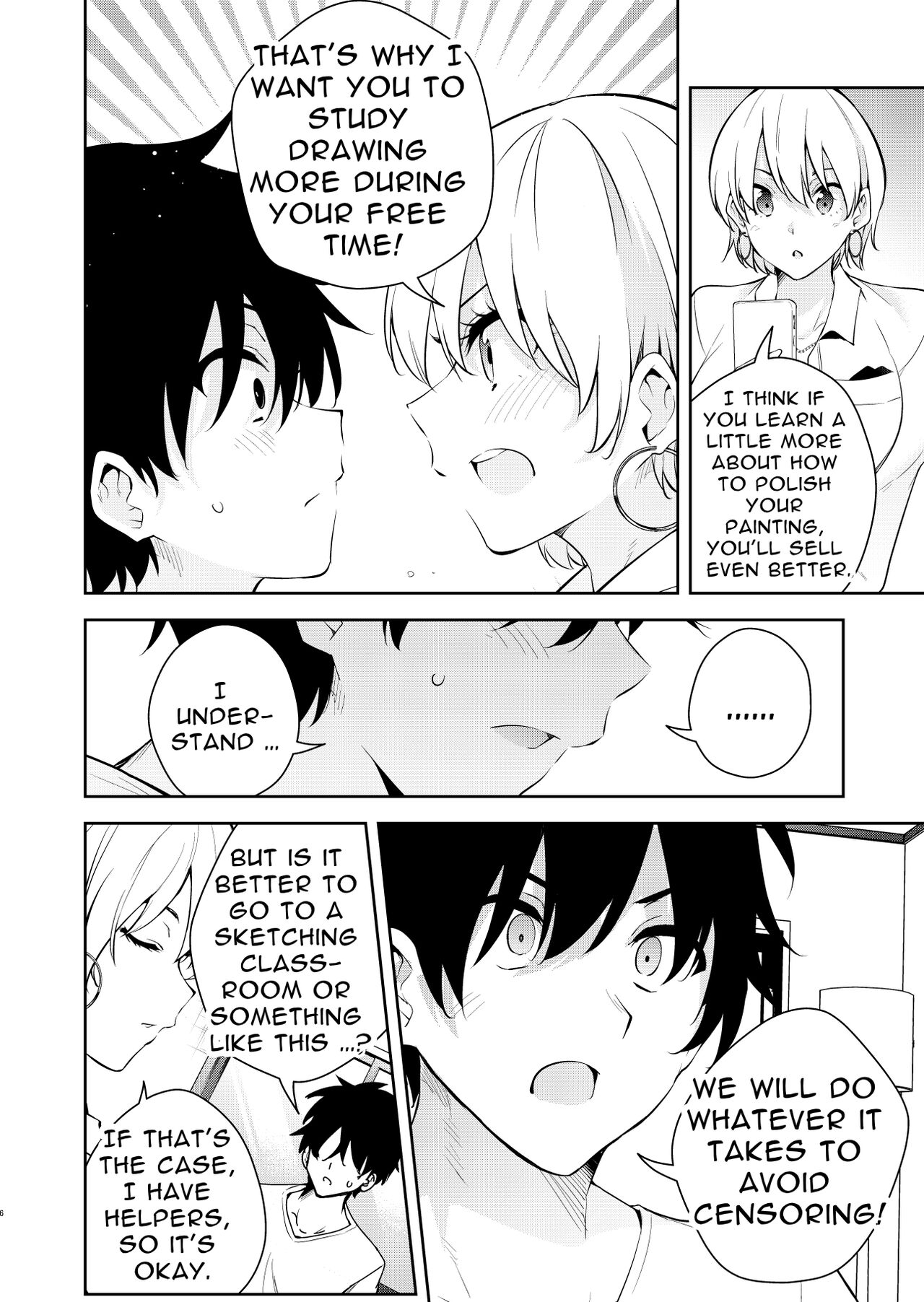 Mishiranu Joshikousei ni Kankin sareta Toki no hanashi ~Rafu Dessin Route Hen~ | The story of a manga artist who was taken in by a strange high school girl  ～Nude Drawing Route Edition page 5 full