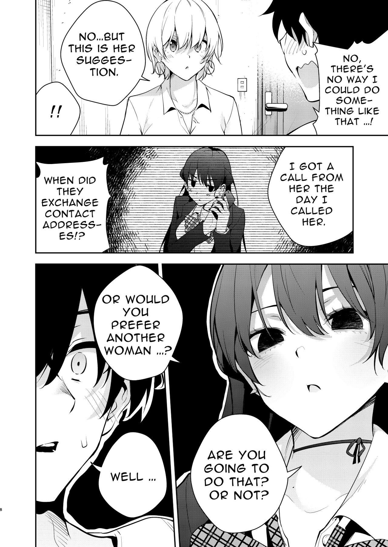 Mishiranu Joshikousei ni Kankin sareta Toki no hanashi ~Rafu Dessin Route Hen~ | The story of a manga artist who was taken in by a strange high school girl  ～Nude Drawing Route Edition page 7 full