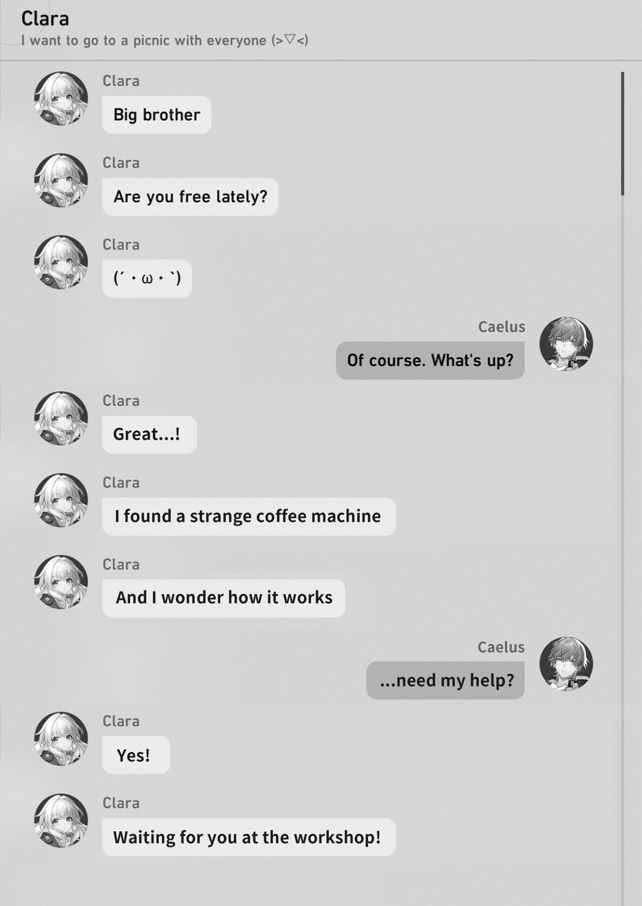 Curio Management Log #1 | Omnipotent Coffee Machine page 2 full