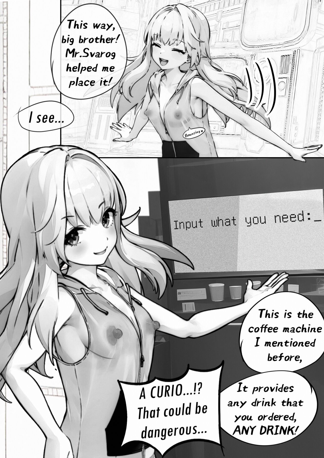 Curio Management Log #1 | Omnipotent Coffee Machine page 4 full