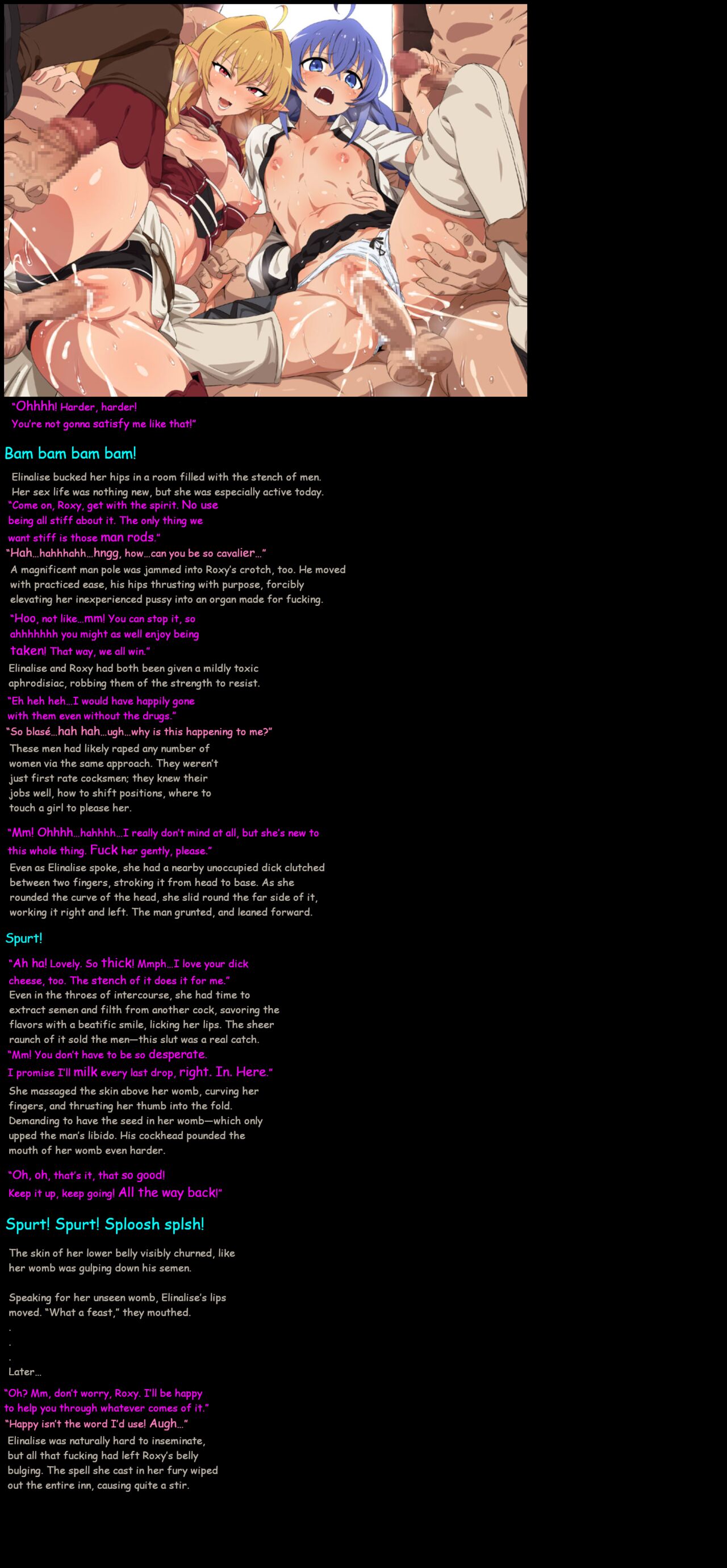 Yuumei Chara Kannou Shousetsu CG Shuu No. 417!! Mushoku Ten〇 HaaHaa CG Shuu page 3 full