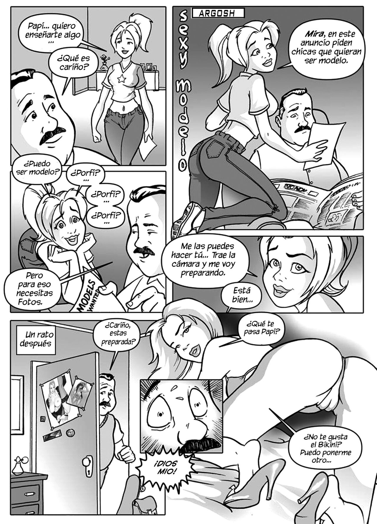 Sexy Modelo  Castellano page 1 full