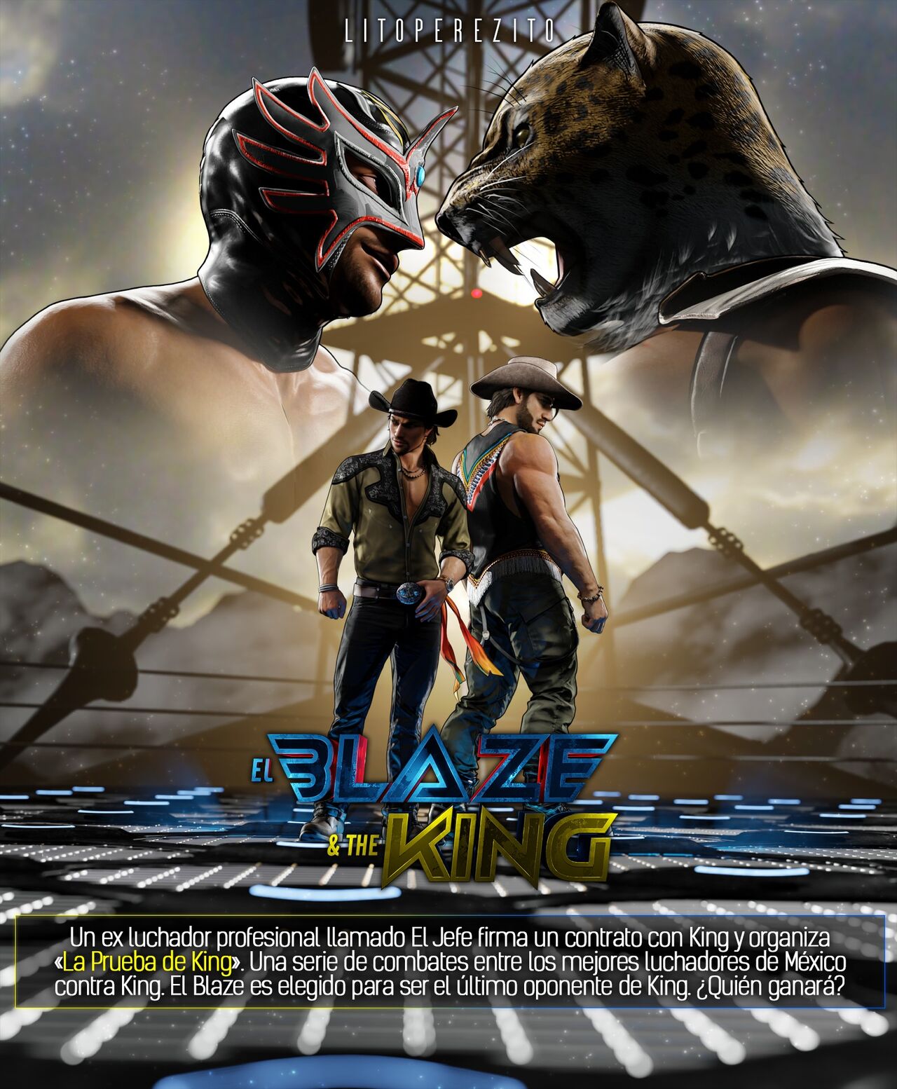 EL BLAZE &amp; THE KING page 1 full