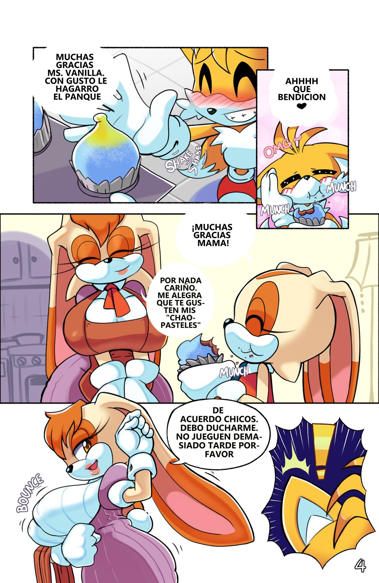Tails Gamer Moment page 5 full