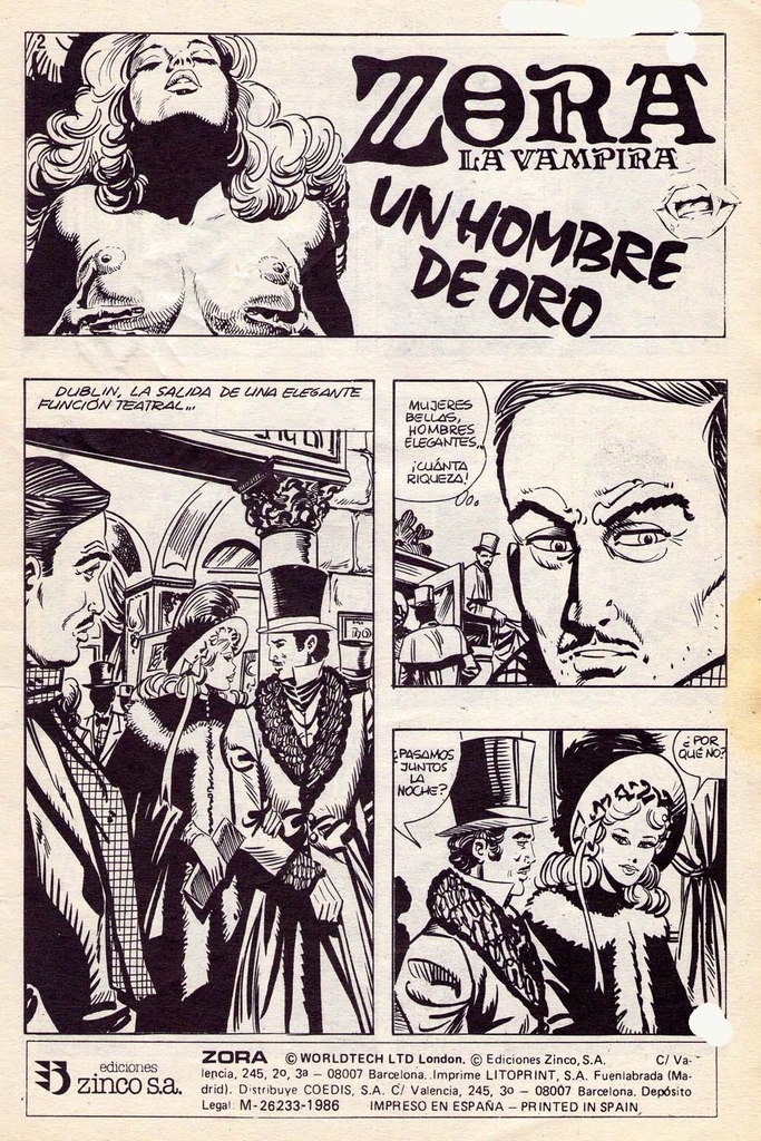Zora la vampira n.2 - Un hombre de oro &amp; Pies adorables page 2 full