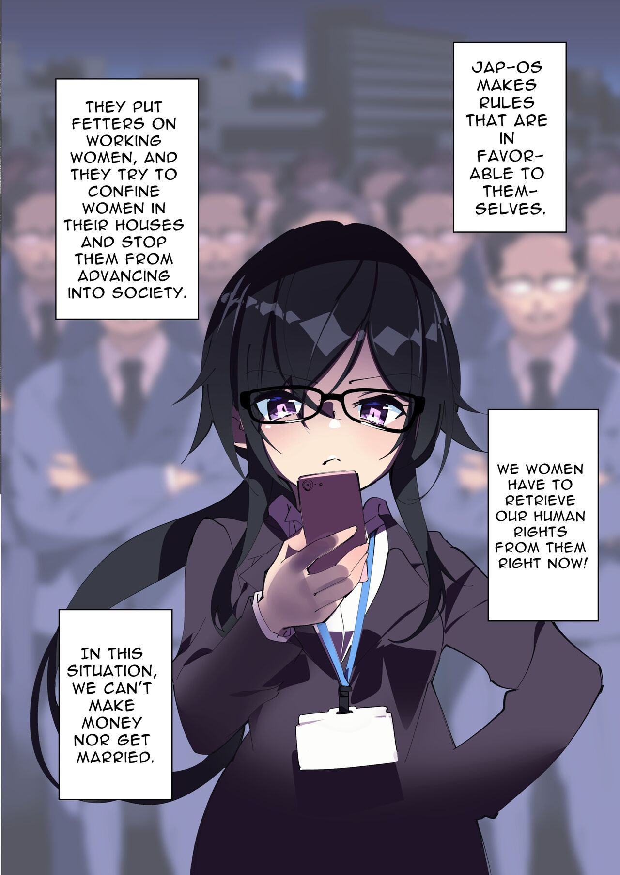 Otokogirai o Kojiraseta Onna ni Chinko Hayashite Mita Kekka | I Grew Some Dicks on those Man-hating Girls page 7 full