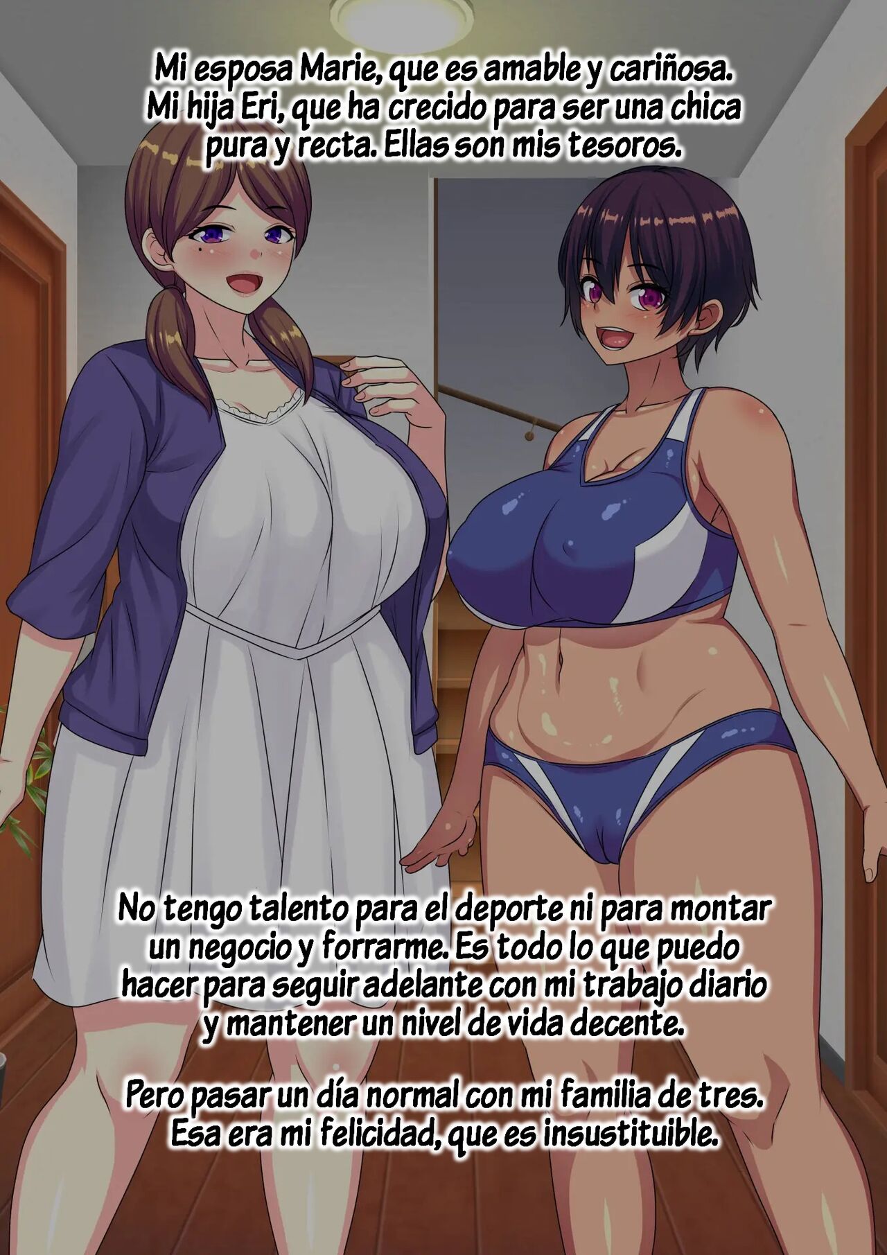 Sennou Sareta Bokura Kazoku no shiawase wa Buchou ni benki Houshi Suru Koto desu page 4 full