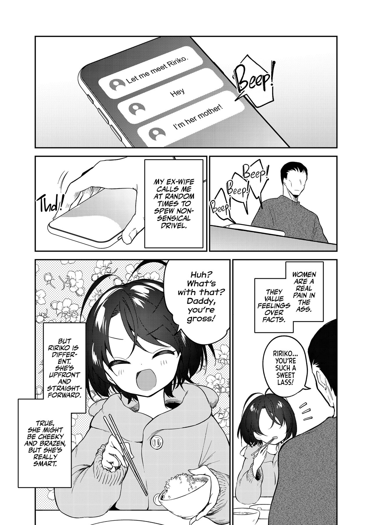 Kawaii Ririko | Sweet Daughter Ririko! page 3 full