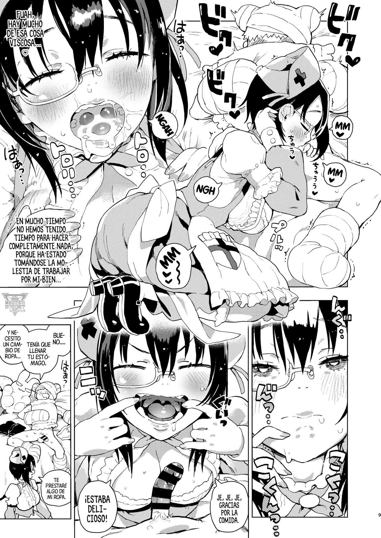 Kawashima Nurse no Dotabata Oteate Daisakusen! | ¡La Gran Torpe ♥ Estrategia De Tratamiento Médico ♥ De La Enfermera Kawashima! page 10 full
