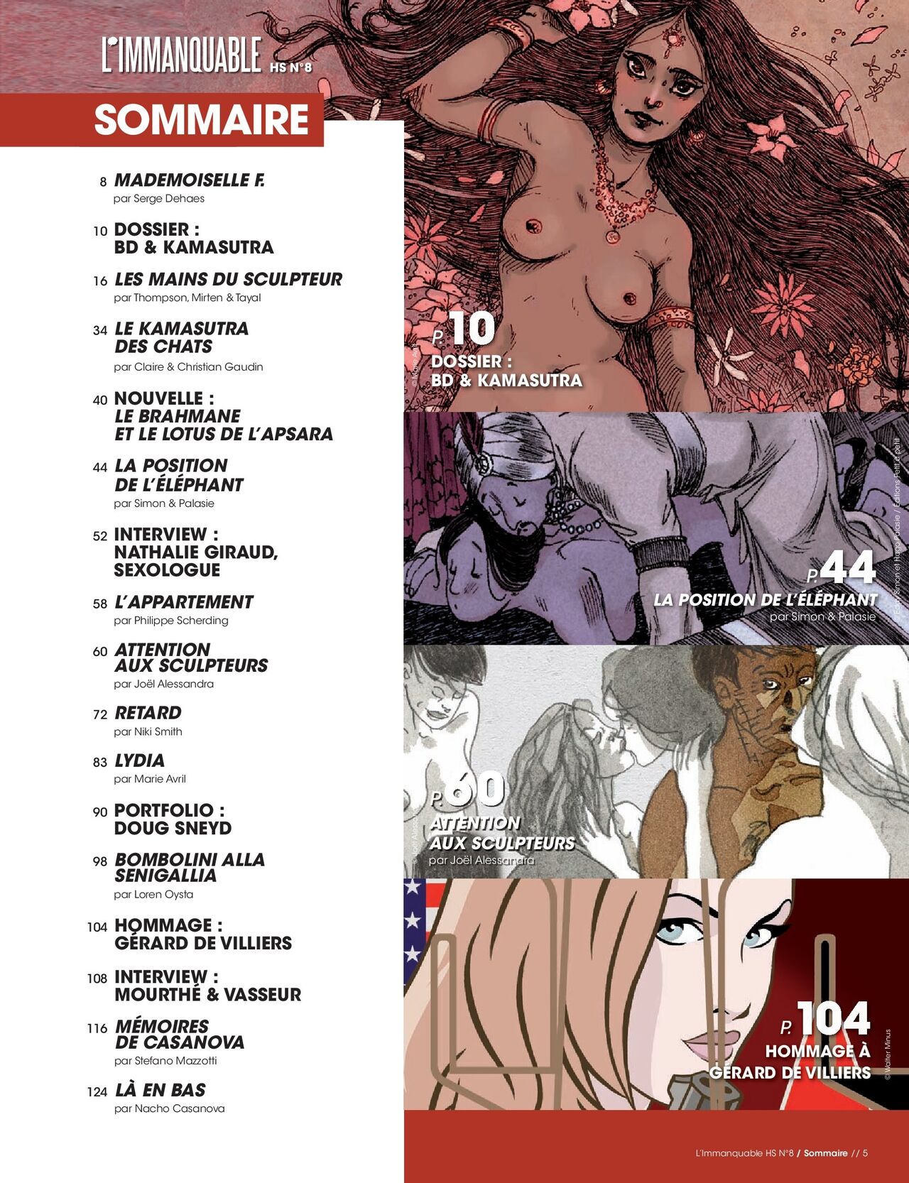 L'immanquable Hors-Série N°8 - Kamasutra page 5 full