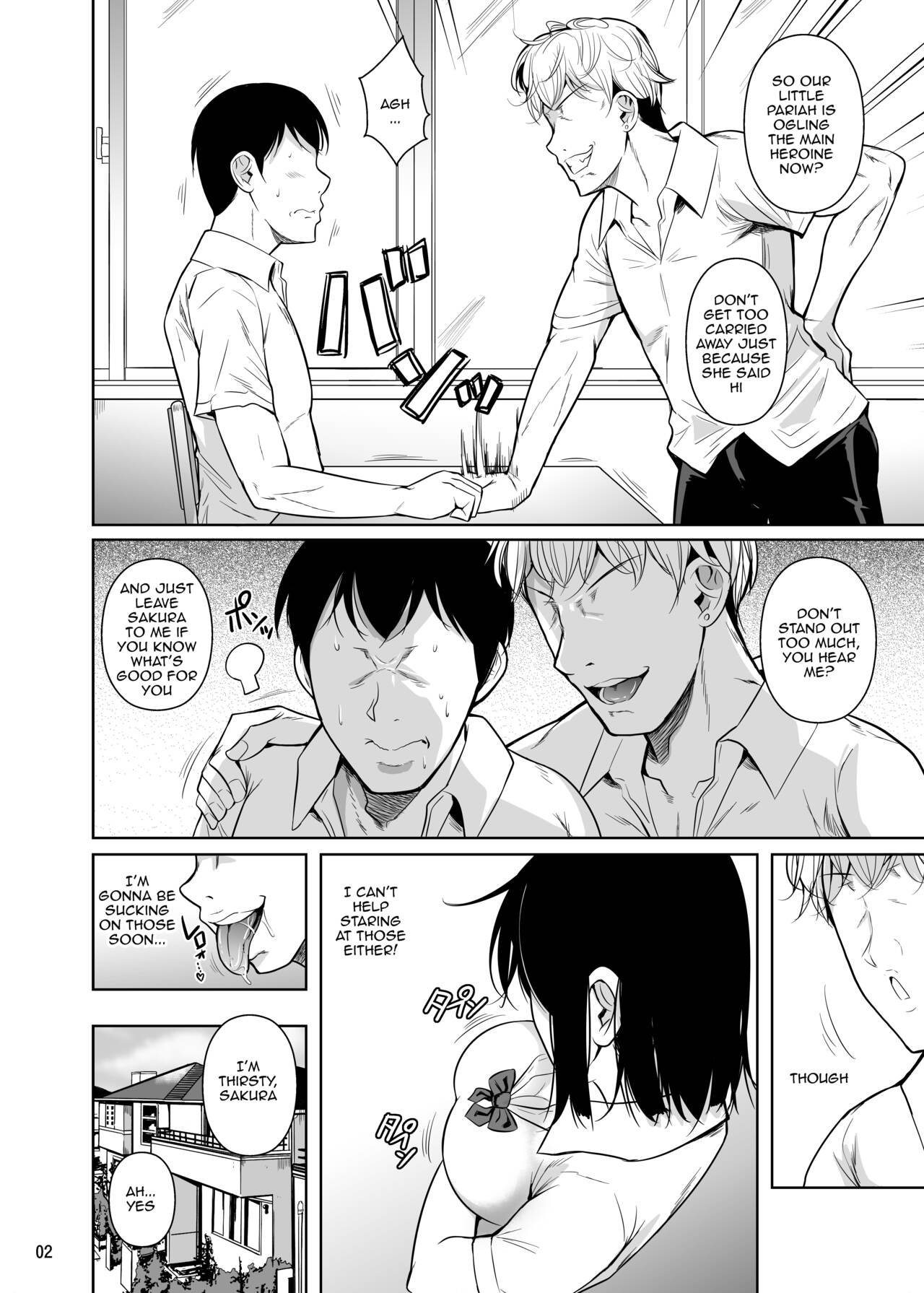 Bocchi no Mob ga Tadashii Sentaku o Shite Seiso Shoujo to Tsukiau. 2 Mochiron Sex mo Suru | A Loner Makes the Right Choices And Goes Out With a Seiso Girl. Of Course There's Sex As Well 2   Digital page 3 full