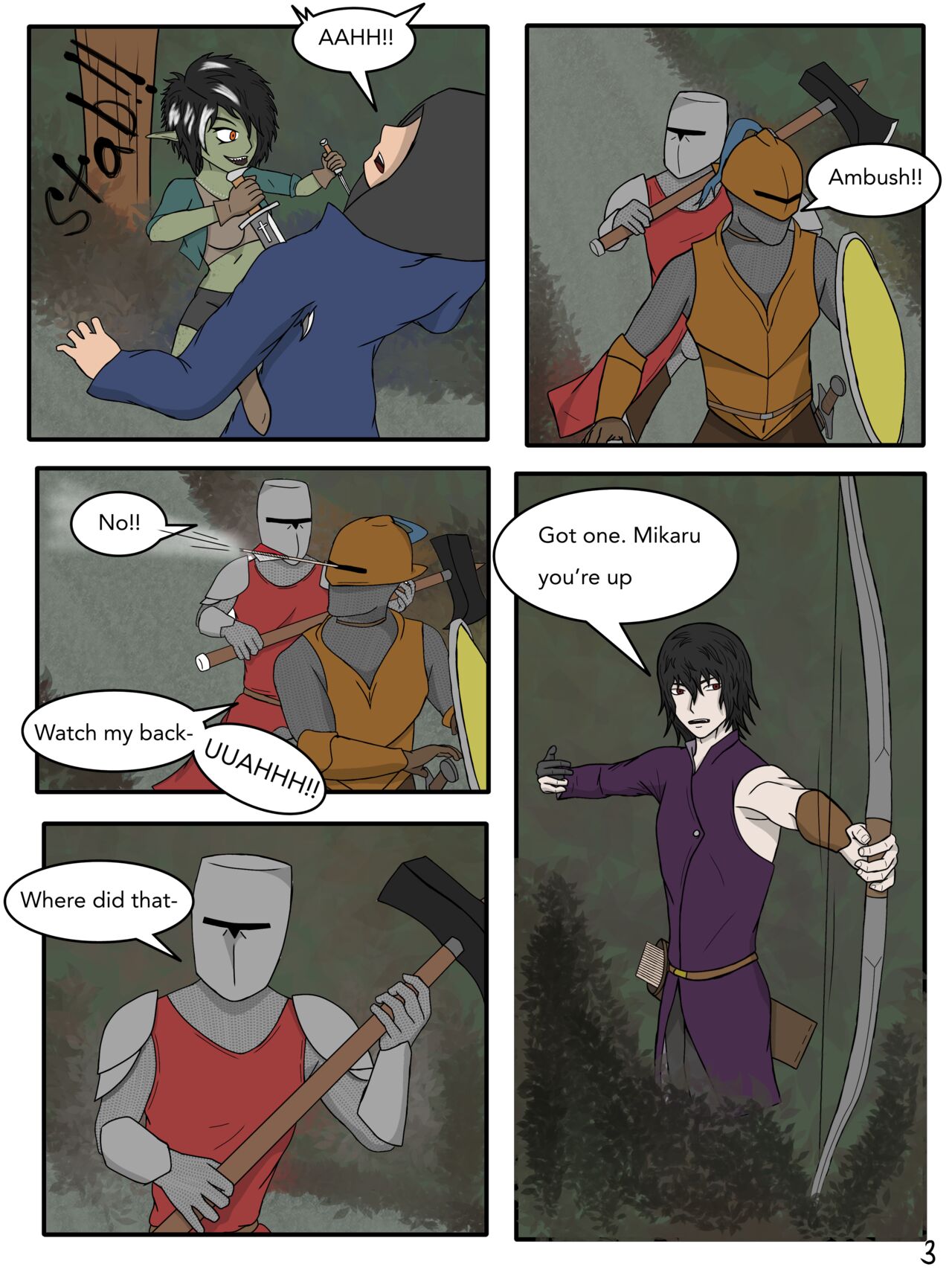 Three's Company- D&amp;D One Shot page 5 full