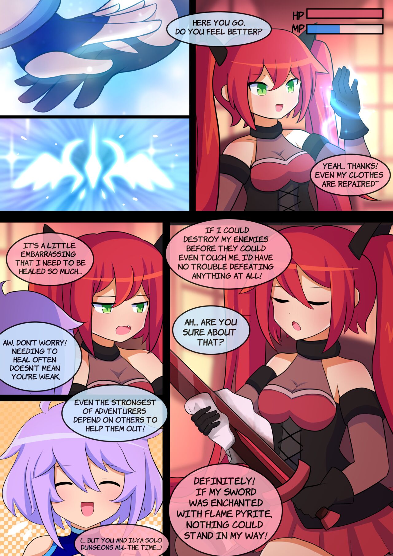 Femboy Mage Espen VS Suction Worm page 3 full