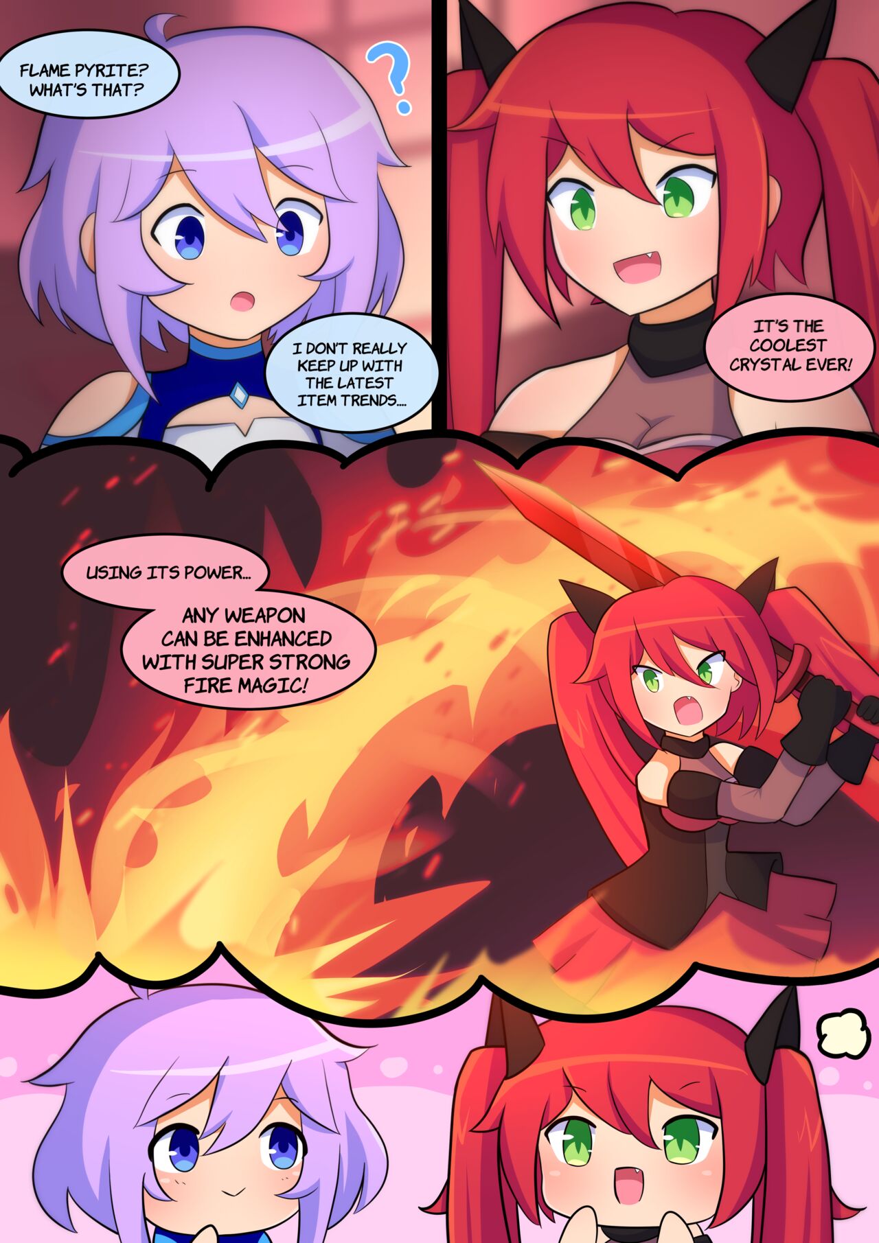 Femboy Mage Espen VS Suction Worm page 4 full