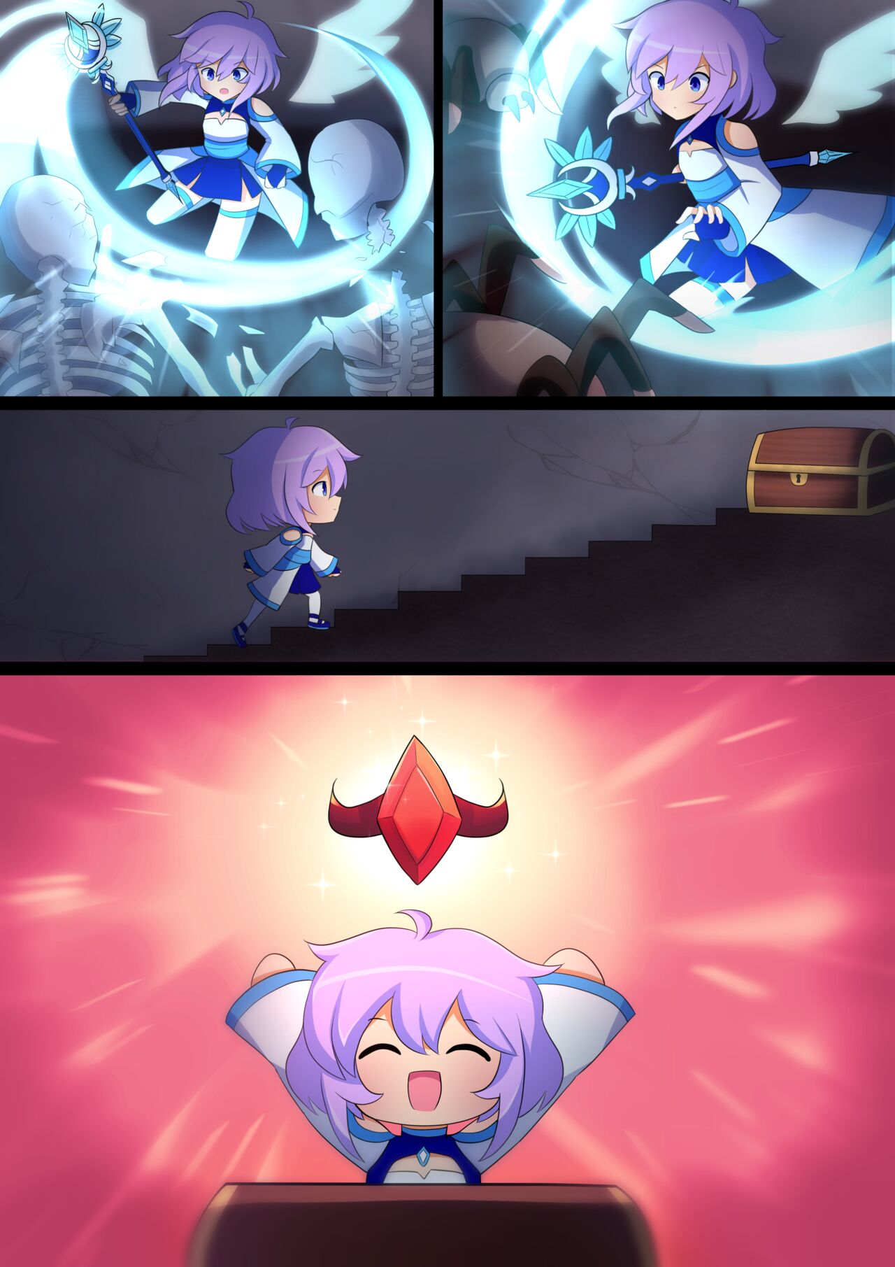 Femboy Mage Espen VS Suction Worm page 6 full