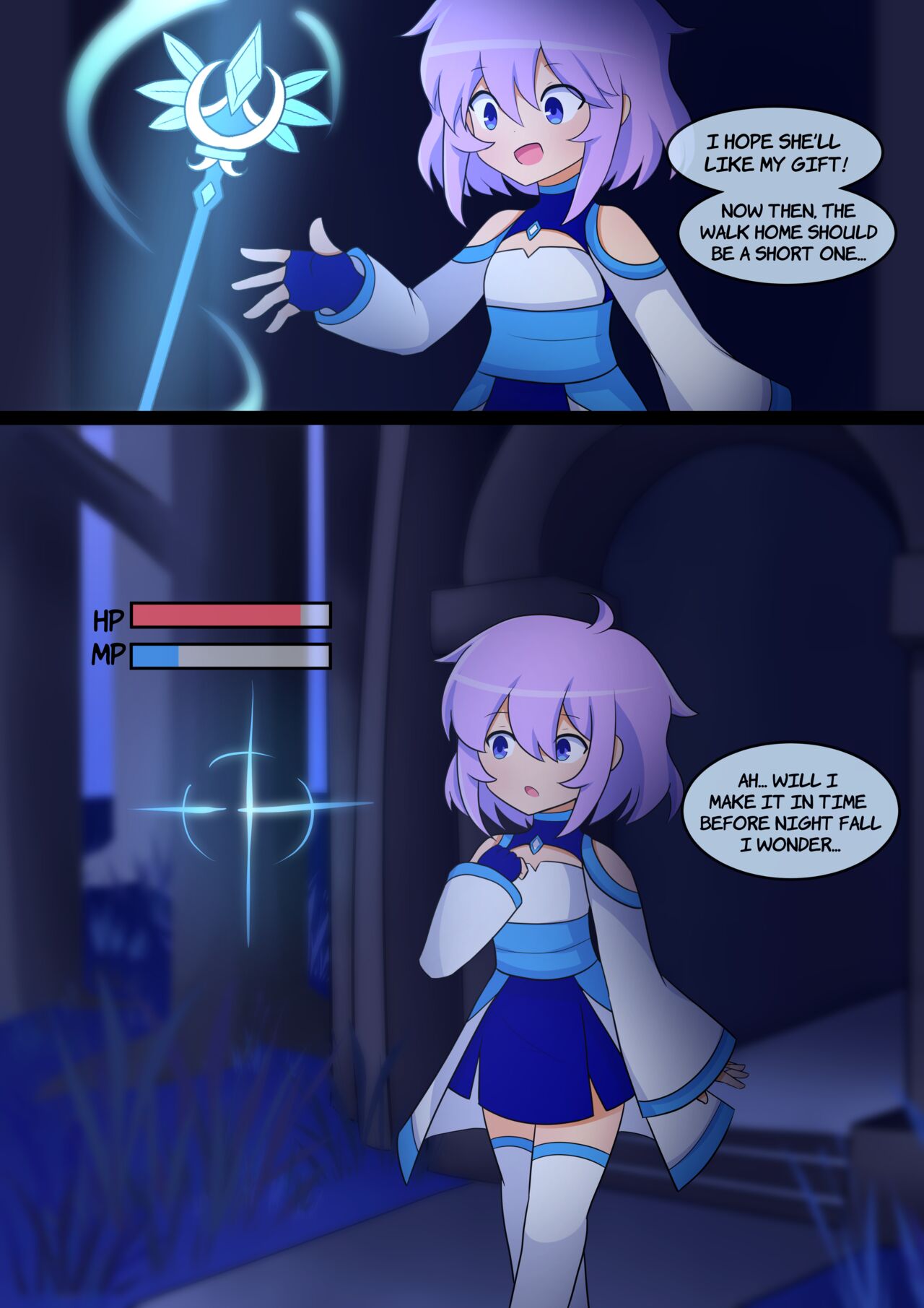 Femboy Mage Espen VS Suction Worm page 7 full