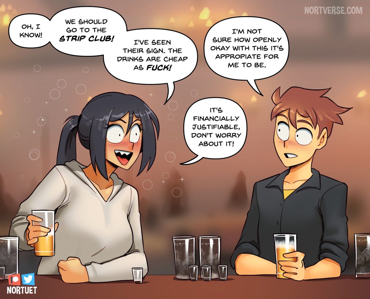 Noah and Sarah's Night Out page 8 full