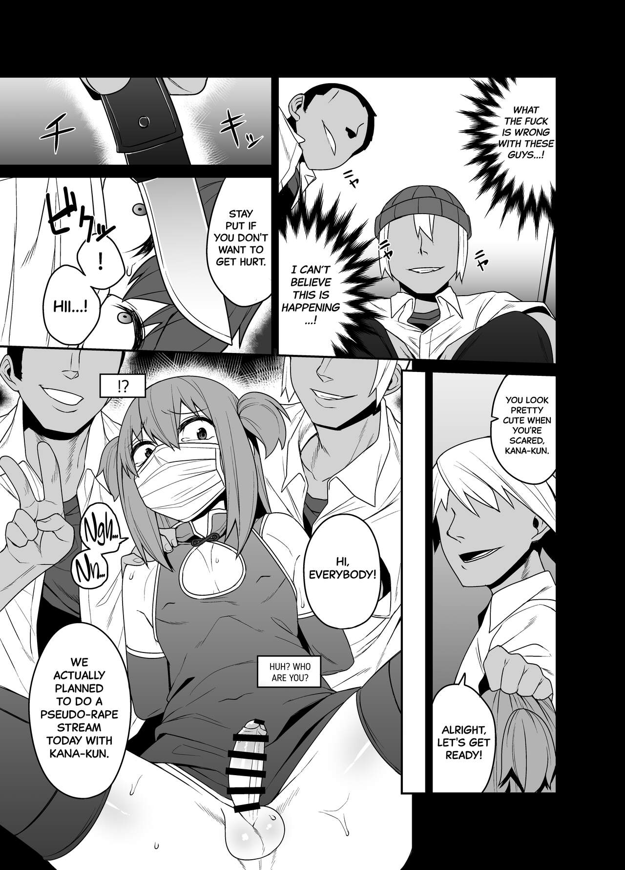 Kimecas ~Josou Daigakusei Rifujin Kimeseku Rape Haishin~ | Drugcast ~Live Rape of a Cross-dressing College Student on Drugs~ page 9 full