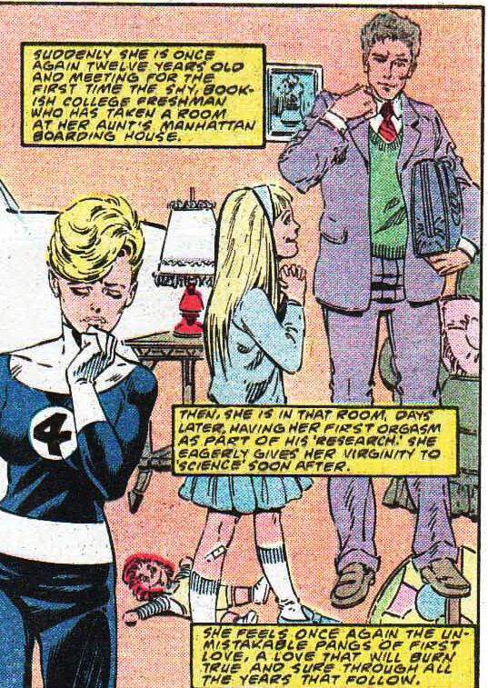 Fantastic Four Sue Storm Straight Shota page 1 full