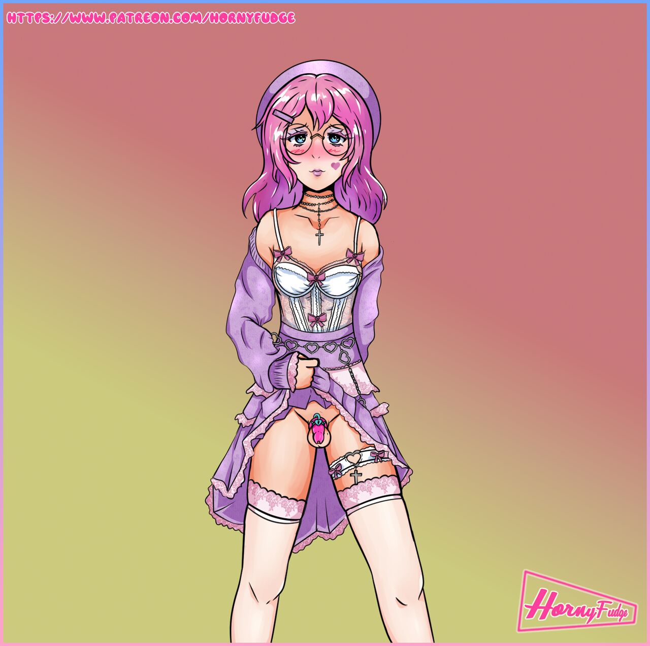 Cute chastity GIF animation page 6 full