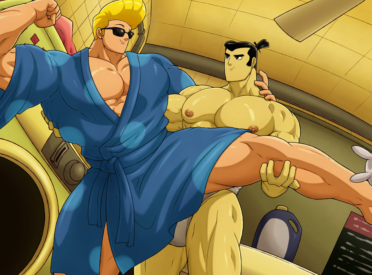 Johnny Bravo X Samurai Jack page 1 full