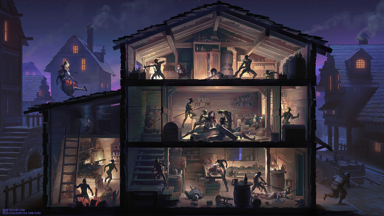 The Tavern Raid page 2 full