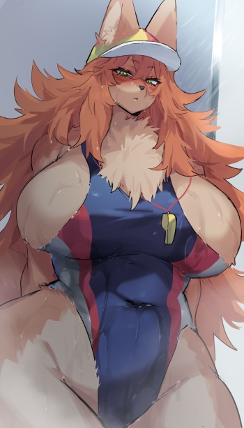 Mizugi Ookami-chan cover