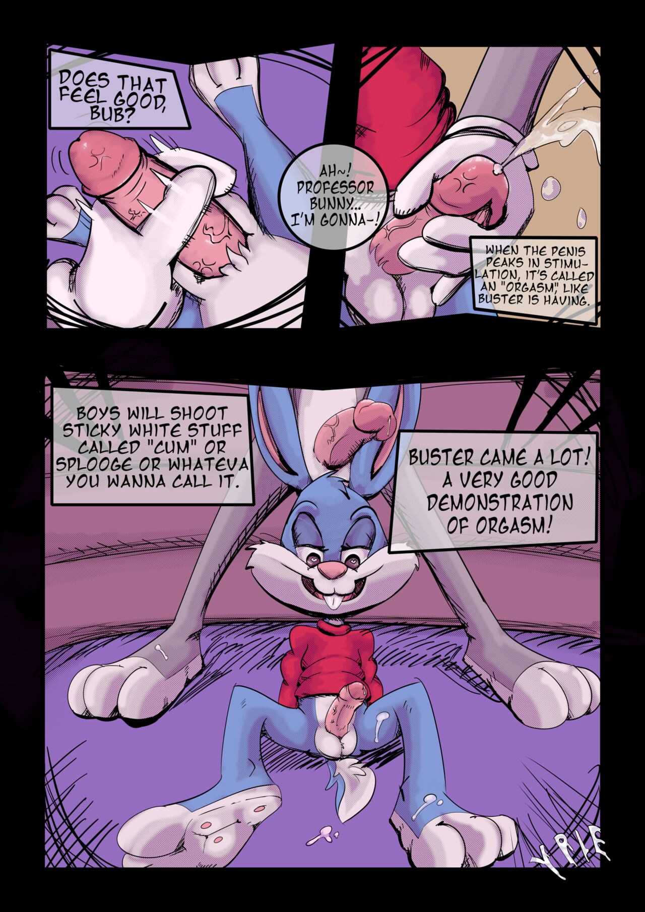 Buster Volunteering In Class page 3 full