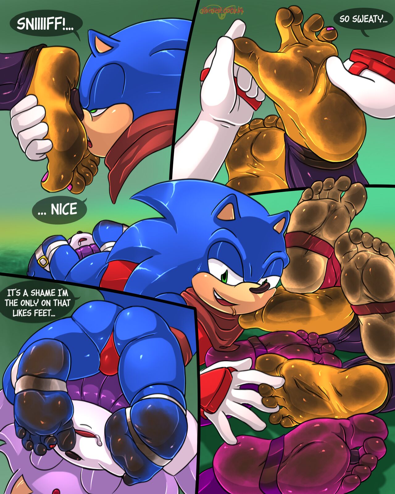 Sonic's Feet-for-all page 8 full