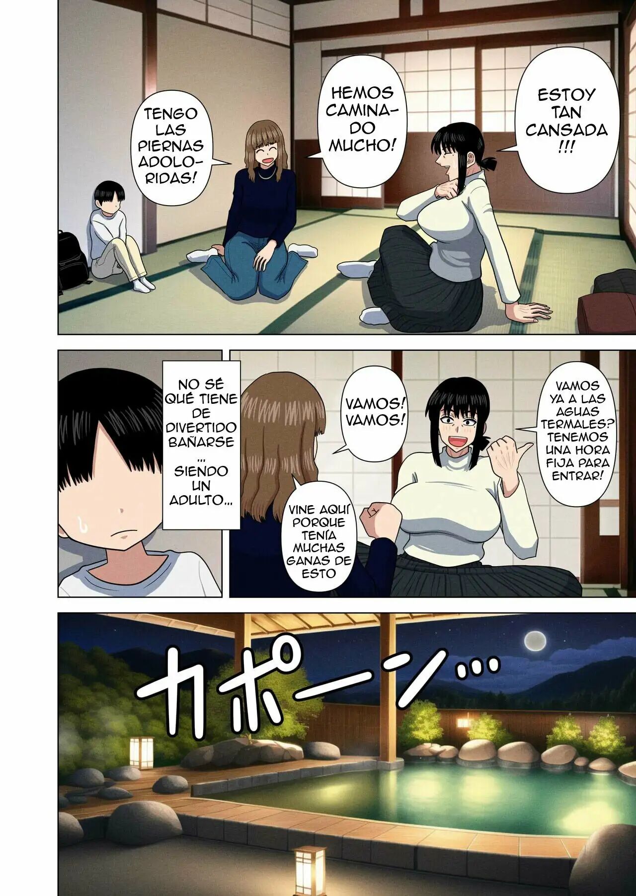 Oba-san to Onsen Ryokan de... page 6 full