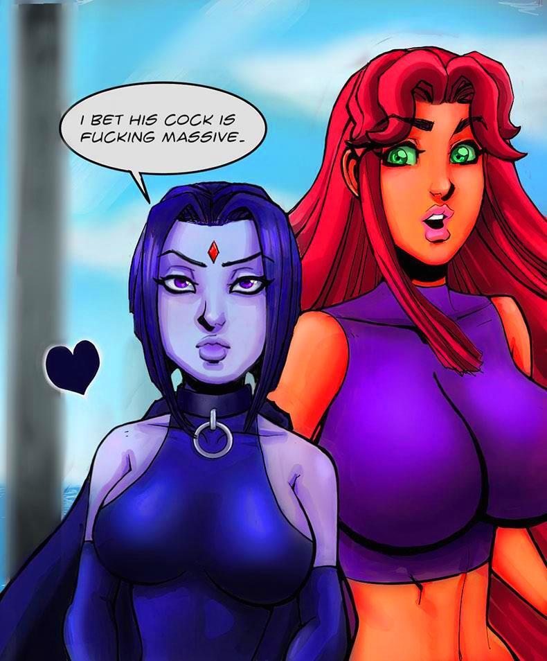 Teen Titans, Hoe! page 1 full