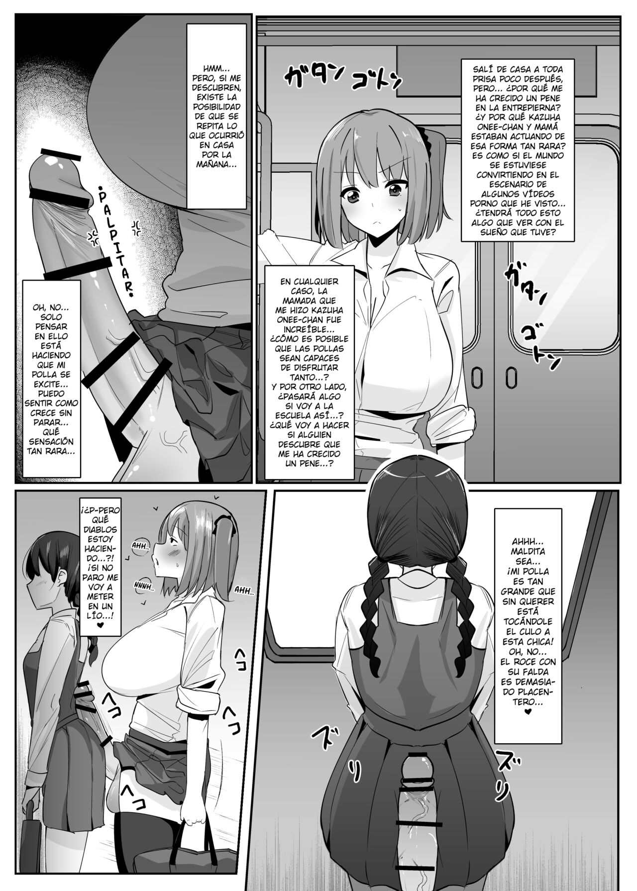 Aruhi Totsuzen Futanari wa Bokki shitara shasei suru no ga Atarimae no Sekai ni nattara - ¡Un día me desperté y de repente hacer eyacular a las futanaris era lo más normal del mundo! page 6 full
